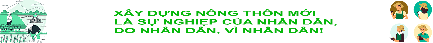 Xây dựng nông thôn mới là sự nghiệp của nhân dân, do nhân dân, vì nhân dân
