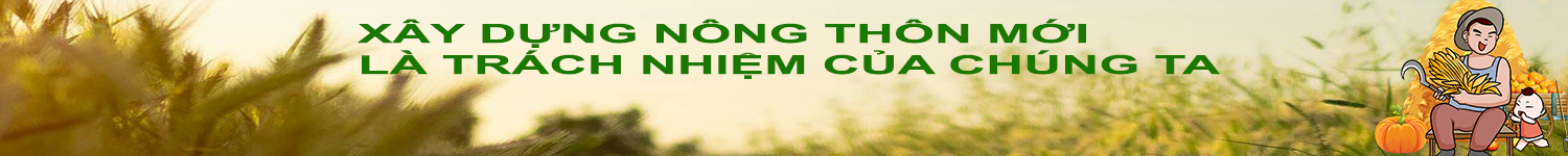 Xây dựng nông thôn mới là trách nhiệm của chúng ta